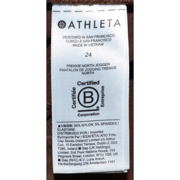 Athleta Trekkie North Jogger Women's Size 24 Lightweight Outdoor Papered Pant - Picture 5 of 9